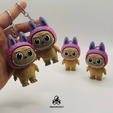 labu3.png Labubu Clicker Keychain (Face Clicks)