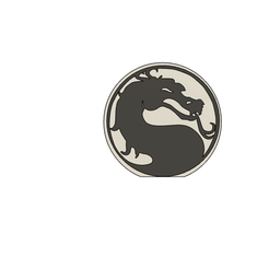 logo.png STL file Mortal Kombat Logo・3D printable model to download