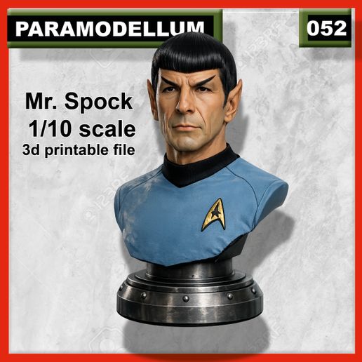 052 Mr. Spock bust 1/10 scale