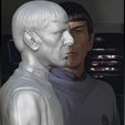 Spock_0017_Слой 5.jpg Mr. Spock from Star Trek Leonard Nimoy bust