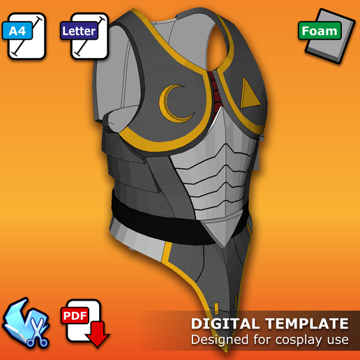 Link Fierce Deity Armor – Zelda Majora’s Mask Pepakura EVA Foam Template