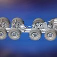 chassis_G813.jpg STL file RC truck 8x8 Tatra 813・Template to download and 3D print