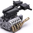 v10enginelambo.jpg Lamborghini Huracan V10 Engine 3D Print