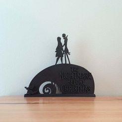 2c0201030_132850.jpg Бесплатный STL файл Nightmare Before Christmas Ornament・Дизайн 3D-принтера для скачивания