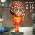 4.jpg Velma Chibi STL para impresión 3D ChibiSTL 3DXM
