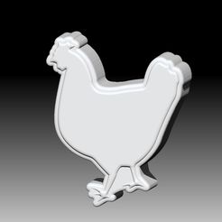 Chicken.jpg Archivo STL CHIKEN CHAMPÚ SÓLIDO Y MOLDE PARA BOMBA DE JABÓN・Objeto imprimible en 3D para descargar