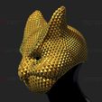 default.124.jpg Squid Game Mask - Boss Mask Cosplay 3D print model