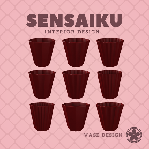 Custom Vase Design Collection 28: Personalized Forms for Miniature and Modern Spaces - Ikebana Home Decoration for Modern Diorama