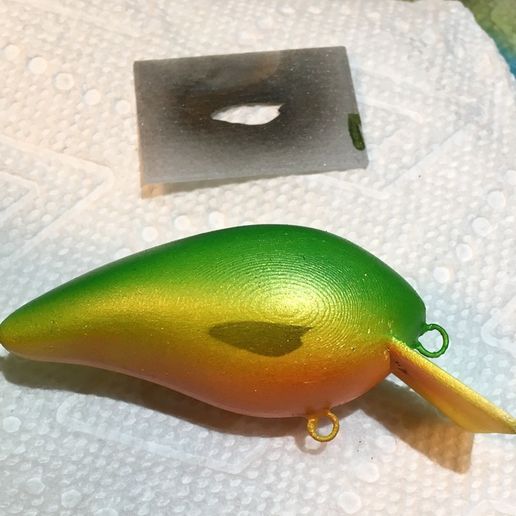 download free stl file lure fin stencils 3d printable model cults