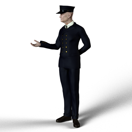 Train Captain Check Download STL file TRAIN CAPITAIN CHECK 2 • 3D printer template ・ Cults