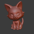 render1.png Seated cat