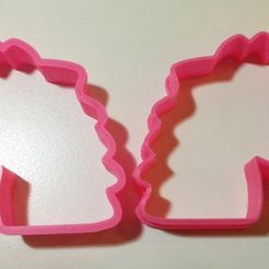 UnicornCookieCutter.jpeg Fichier STL gratuit Découpeur de biscuits licorne・Design à télécharger et à imprimer en 3D