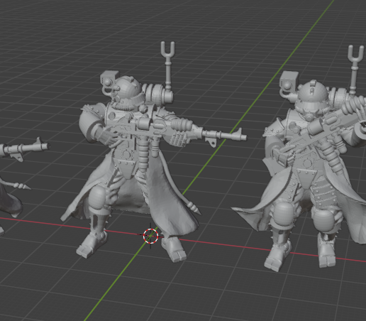 Legally Distinct Machine Cult Infantry Mega-Pack 3D model