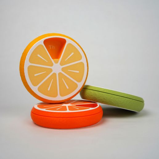 orange4.jpg Loopfruit – The Citrus Pill Organizer that Clicks