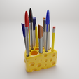 a0002.png Simple Cheese pen holder