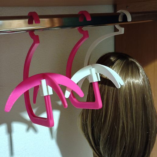 Hanger porte perruque - Hanger wig Support