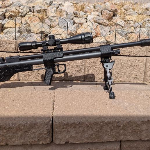 Benjamin Marauder Bullpup chassis (Mrod) - 3D model önizlemesi