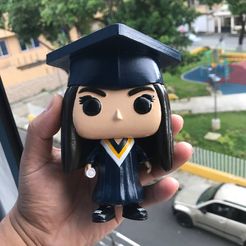 FUNKO GRADUATION / MULTIPARTS / 3MF MULTICOLOR