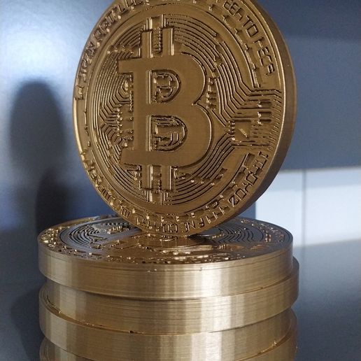 STL file Lot of Bitcoins (Moedas Bitcoin)・3D printable model to ...