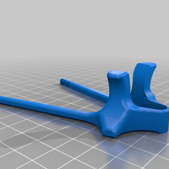 Knuckle_Sticks_Remix.png Free STL file Knuckle Sticks w/ teeth・3D print design to download