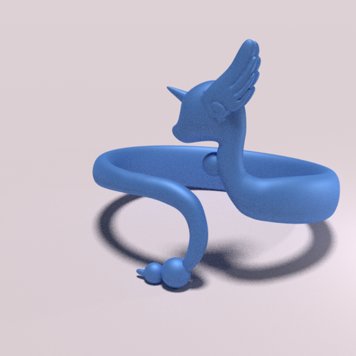 Pokemon - Dragonair bracelet 3D model