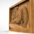 untitled.265.jpg Tiger, 3D stl, CNC Router, Artcam, Aspire, CNC Files, wood, art, Wall Decor, CNC miling,tiger for mill,stl for milling,milling tiger.