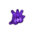 keychain2.stl THING WEDNESDAY REALISTIC HAND