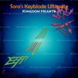 6.jpg Sora Keyblade Ultima From Kingdom Hearts - Fan Art 3D print model