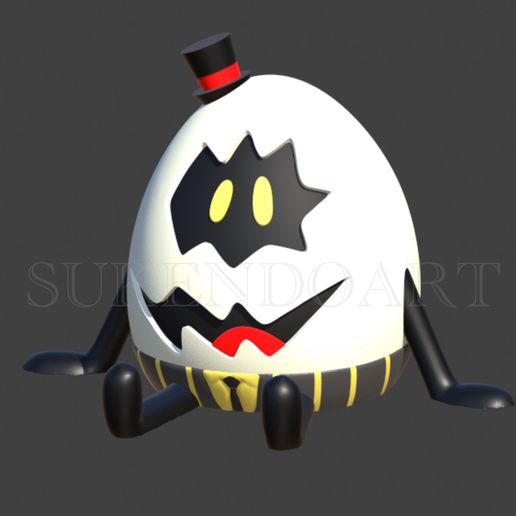 🥚 Egg Boiz Hazbin hotel・ 3D File for 3D printing・Cults