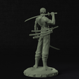 0005.png Zoro One Piece 3D print