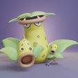 bellsprout-line-render.jpg Pokemon - Bellsprout, Weepinbell and Victreebel