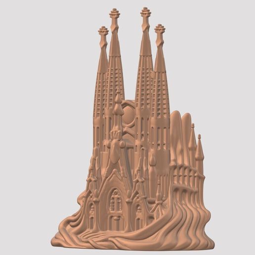 3d-96.jpg Altbau 3D Modell | Vintage Architektur STL | Diorama & Miniaturdruck