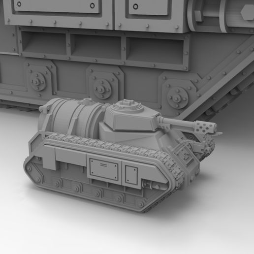 Free STL file Epic Scale Flame Tank・Object to download and to 3D print ...