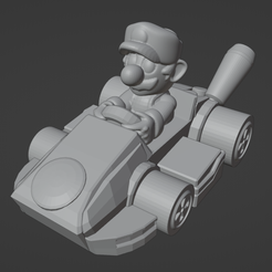 Screenshot_10.png Mario Kart - Metal Mario - (EASY TO PRINT - NO SUPPORT)