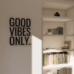4.jpg Wall Painting GOOD VIBES ONLY - WALL ART 2D