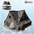 1.jpg Wooden roofed mill with water wheel and floor (17) - Medieval Feudal Old Archaic Saga 28mm 15mm