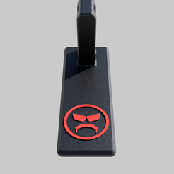 Dr-Stand-1.png Download STL file Dr Disrespect themed pistol stand • Object to 3D print, EMAP