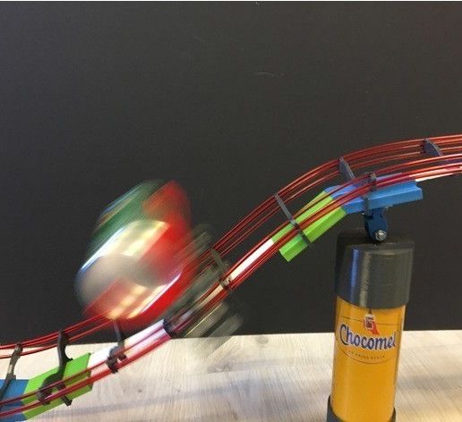 Rollercoaster 3D model preview