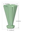 vase35-22.jpg vase cup vessel v35 for 3d-print or cnc