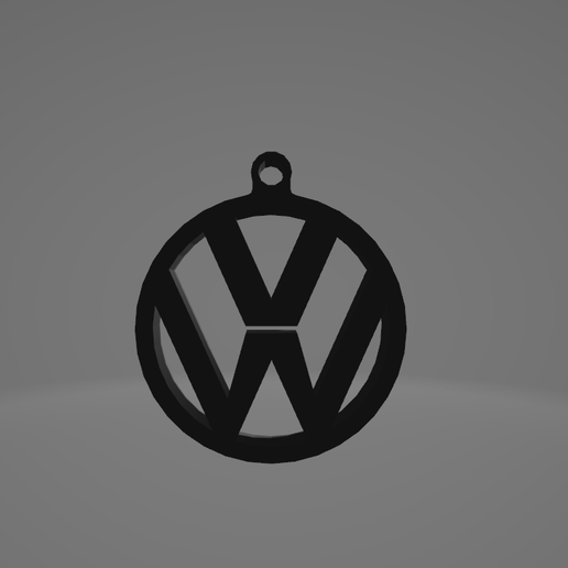 VW V2 Keychain 3D model