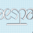 aespa.png AESPA K-Pop Logo Display Standee Ornament