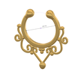 fem-jewel-32 v7-d21.png Archivo STL falsos ganchos para la nariz FALSO PIERCING NIPPLE PIERCING Hembra macho no piqueteado Joyería corporal Bondage Peso femJ-32 3d print cnc・Diseño de impresión en 3D para descargar