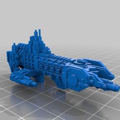 b1f8e1cdd03714f2c6a1fa3ae06bc01e_display_large.jpg Free STL file Astartes Cruisers v2・3D printable design to download