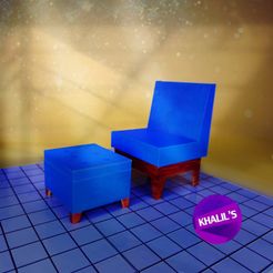 SofaChair.jpg OBJ file BARBIE, DREAM HOUSE 1962, SOFA CHAIR ,DOLL SOFA SOFA CHAIR ,TRESSY 1960'S SOFA ,RAINBOW HIGH DOLL SOFA CHAIR ,OMG DOLL SOFA CHAIR , DOLL FURNITURE. DOLL HOUSE・3D printer design to download