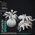 Pumpkin-Spiders-1.jpg Halloween Pack - 7 Model Value Pack - Pre Supported - 32mm scale
