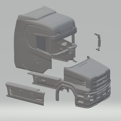 1.png STL file Scania next generation Vastuin・3D printer design to download
