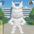 393.jpg CHIBI ALL MIGHT - My Hero Academia Fan Art 3D Model