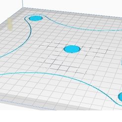 Bed_Leveling.jpg Free STL file Ender 3 Bed Level Test 3 Point Bed・3D print design to download