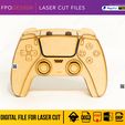 cajaplay6jpg.jpg Caja de madera en forma de control de videojuegos, archivos corte láser para dulces regalos, box, svg, eps, pdf, dxf, gamer controller