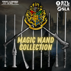 1.png Colección de Varitas Mágicas de Hogwarts Harry Potter